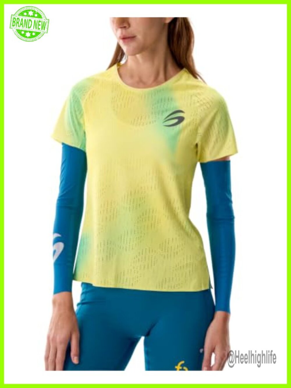 Mesh Running T-Shirt Short Sleeve Breathable Athletic Tee